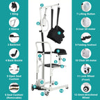 Electric Patient Lift Transfer Chair, Best Lift Chairs for Elderly Consumer